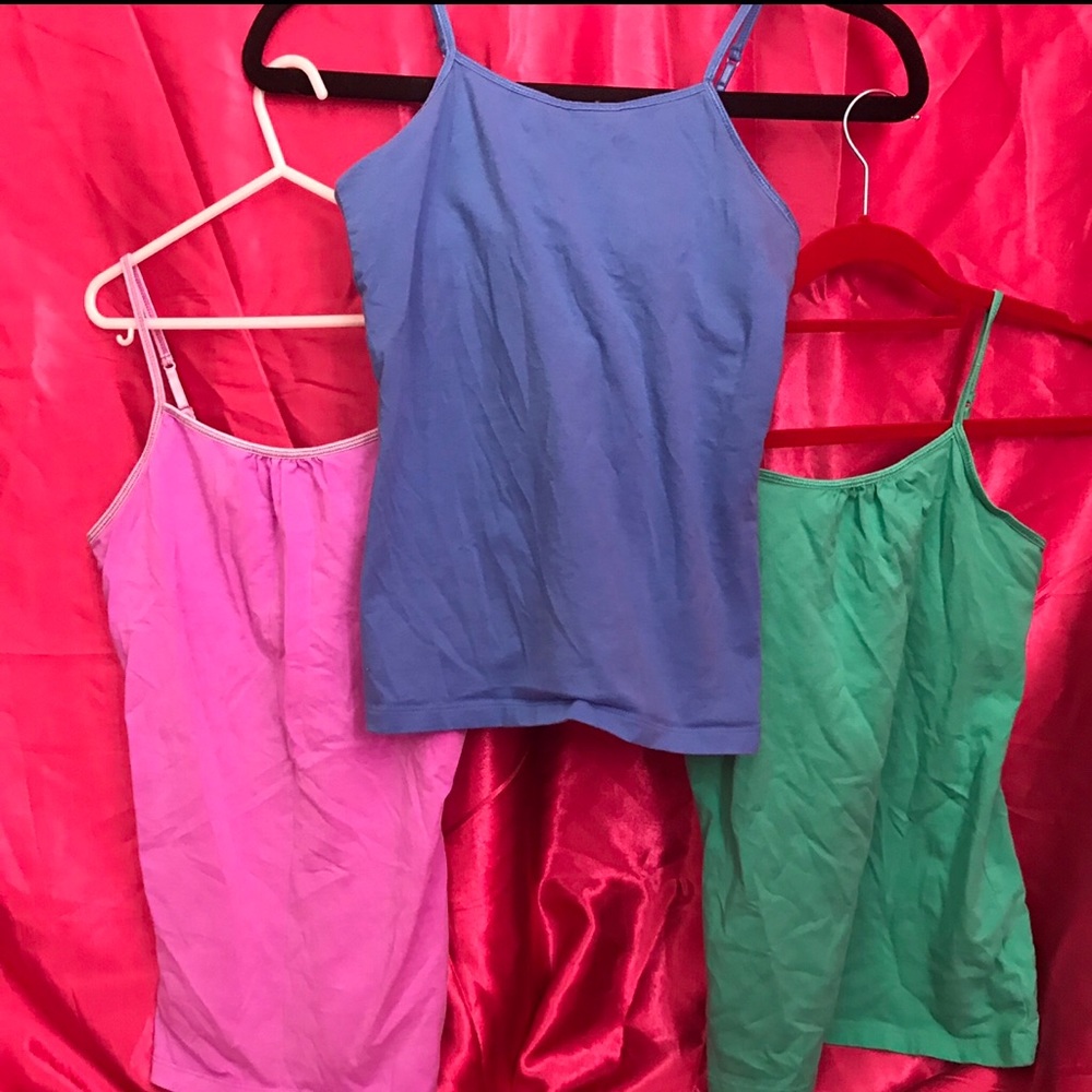 DEAL 3 girls Cherokee camisoles L for ☝price NWOT